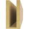 Ekena Millwork 4in. W x 8in. H x 36in. L Concord Woodgrain TimberThane Rafter Tail, Primed Tan RFTUR04X08X36CONRCPR - alternate 2